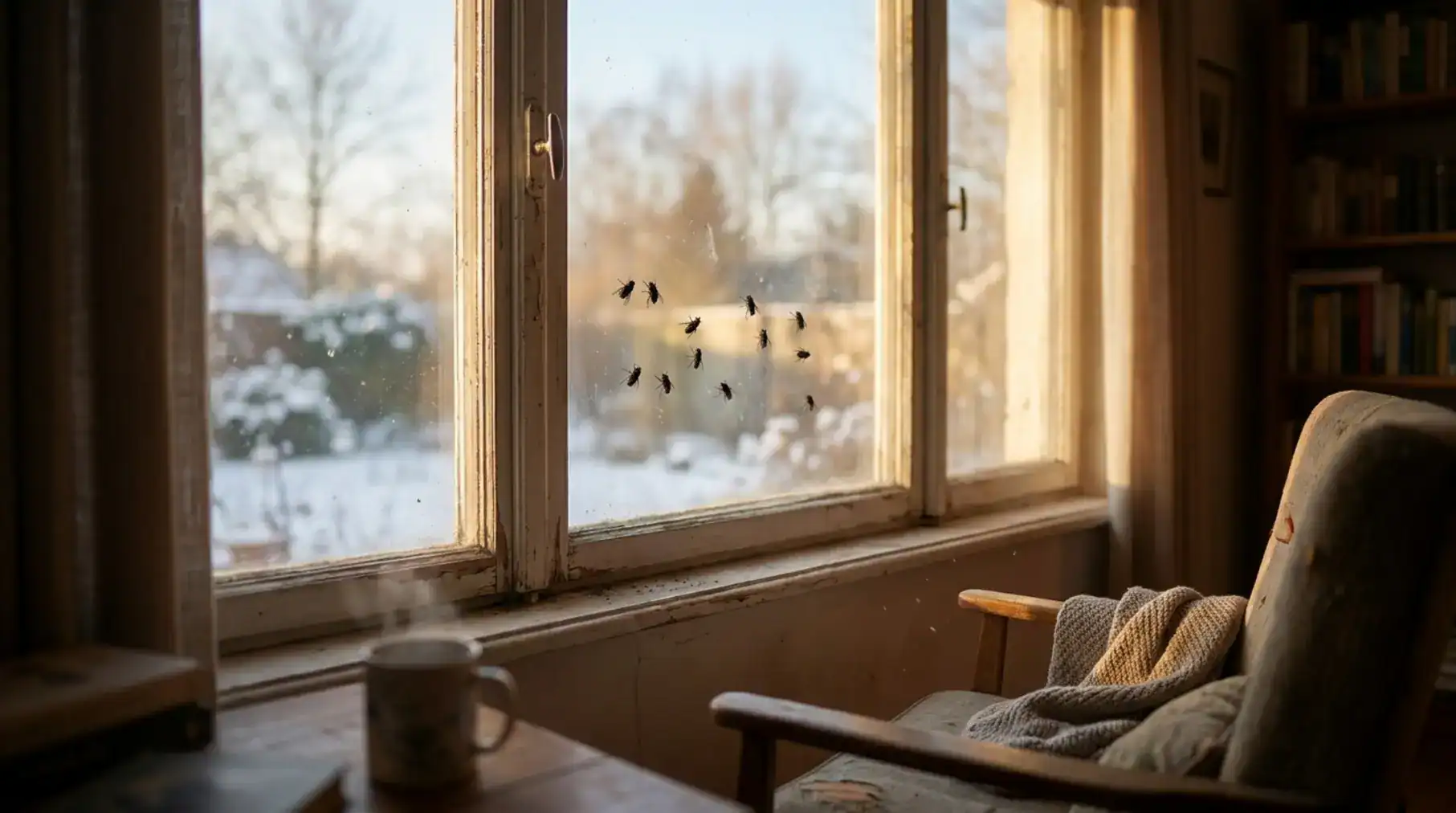 Why You Suddenly Have Cluster Flies Swarming Your Home in Winter